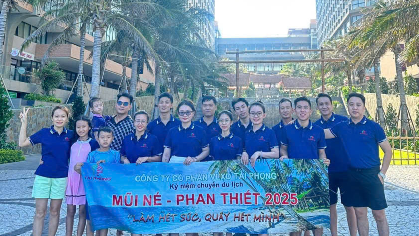 Company Trip 2025: Tài Phong Solar Gắn Kết Đội Ngũ Tại Phan Thiết.